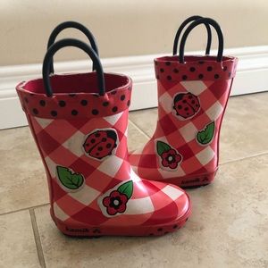 Kamik rain boots-infant 6